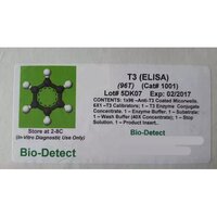 Human T4 Hormone-thyroxine Elisa Kit - Color: White
