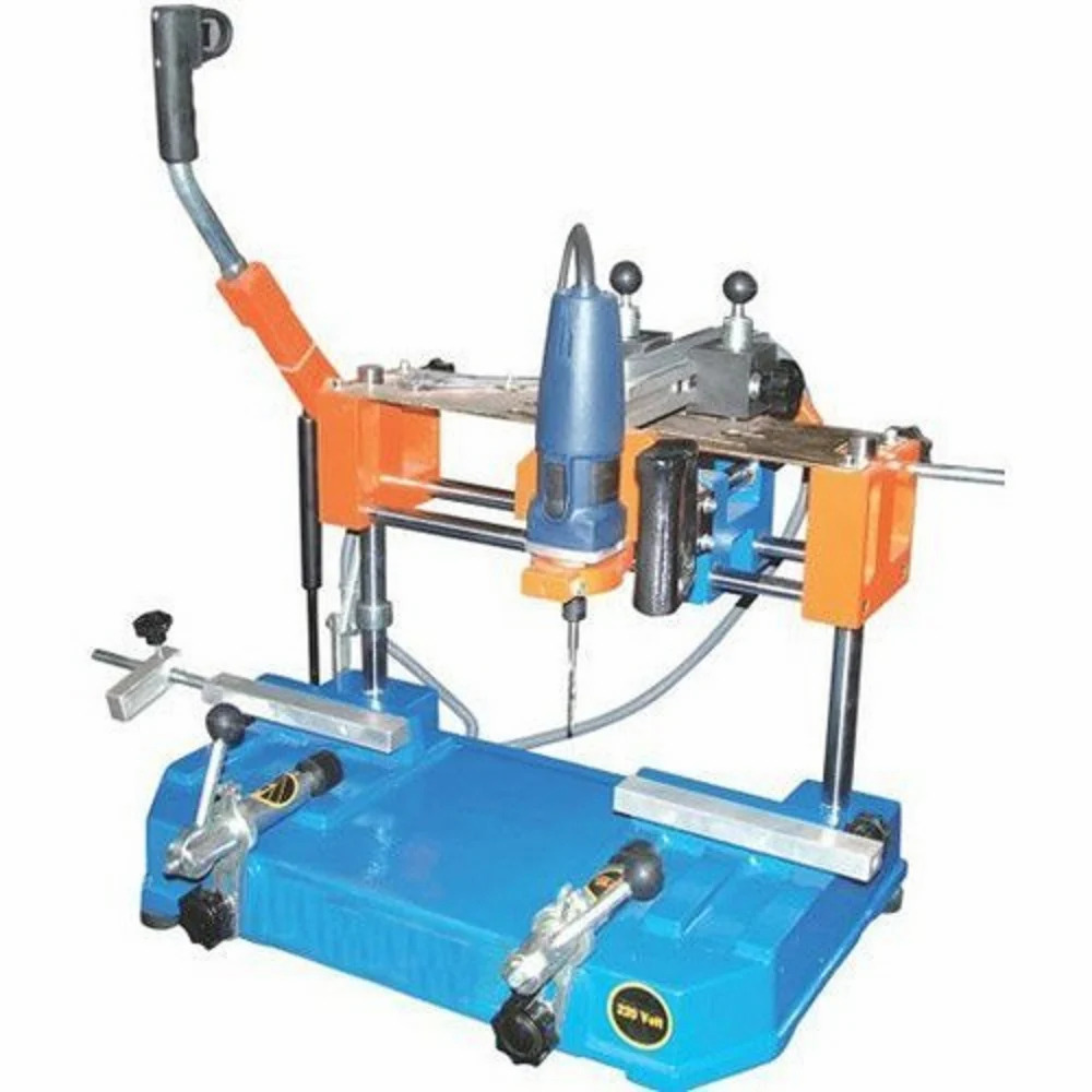 Copy Router With Triple Drill Machine - Material: Aluminum