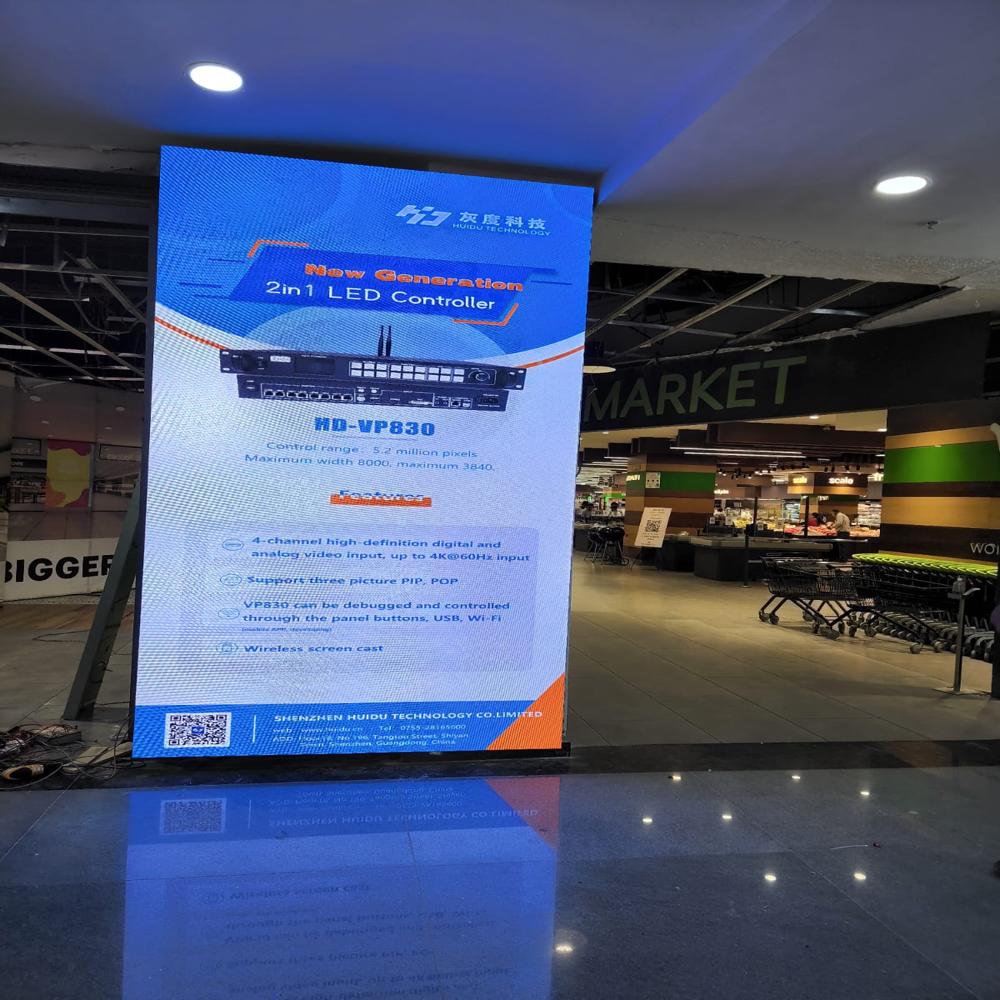 Active Pixel Video Wall - Application: Advertising
