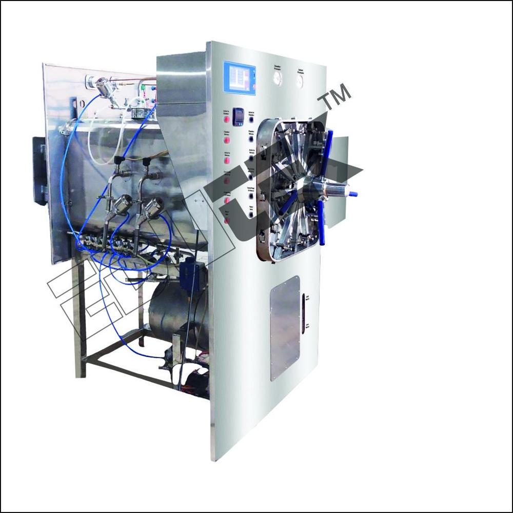 RECTANGULAR STEAM STERILIZER DOUBLE DOOR