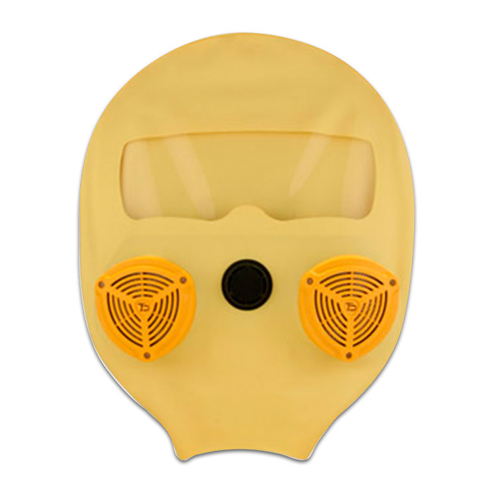 Escape Hood Smoke Hood For Emergency Escape - Color: Yellow