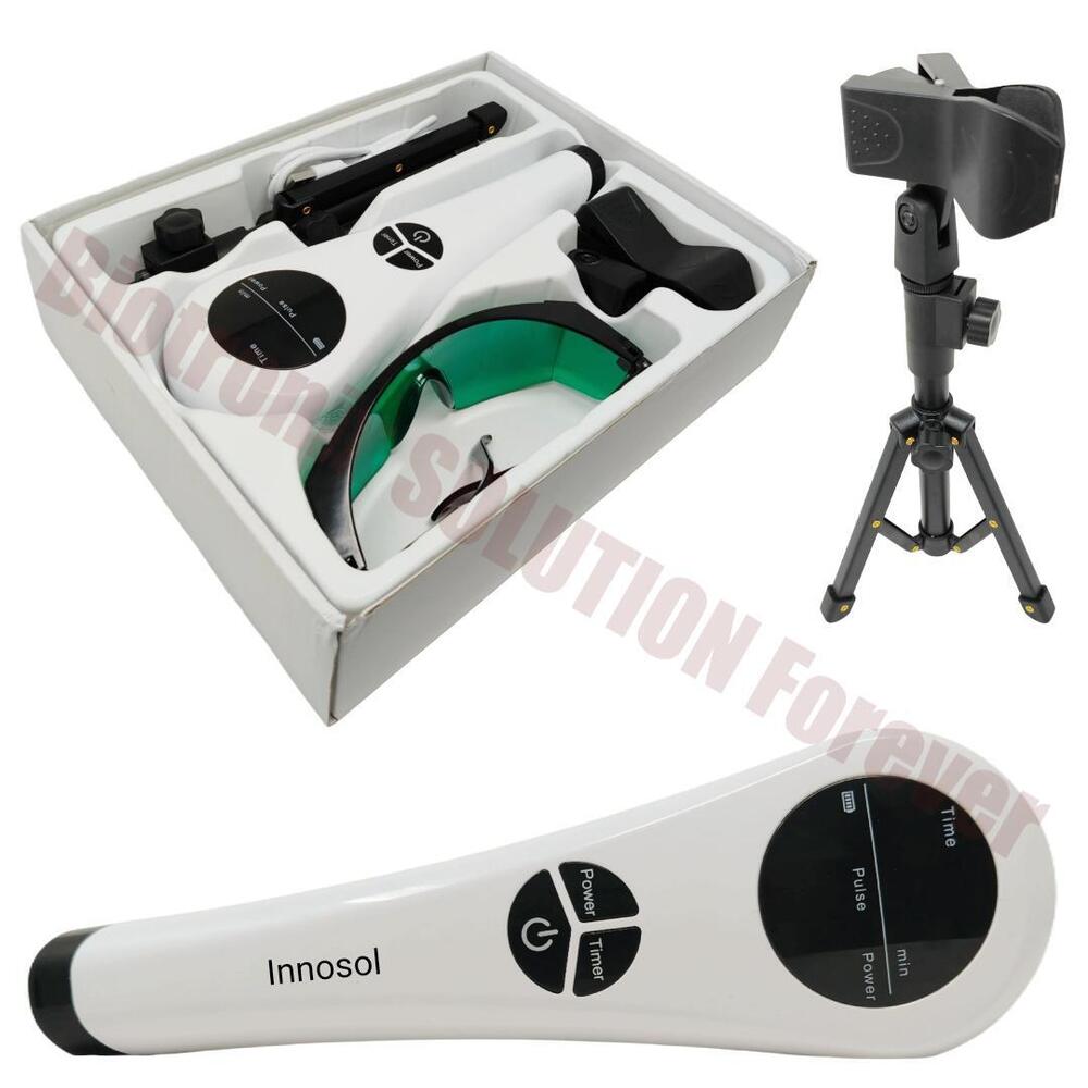 Rechargeable Handy Laser Therapy Device with Dual Wavelength & Cooling Fan