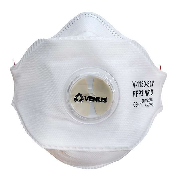 Venus V-1130 Slv Fold Flat Style Mask - Age Group: Suitable For All Ages