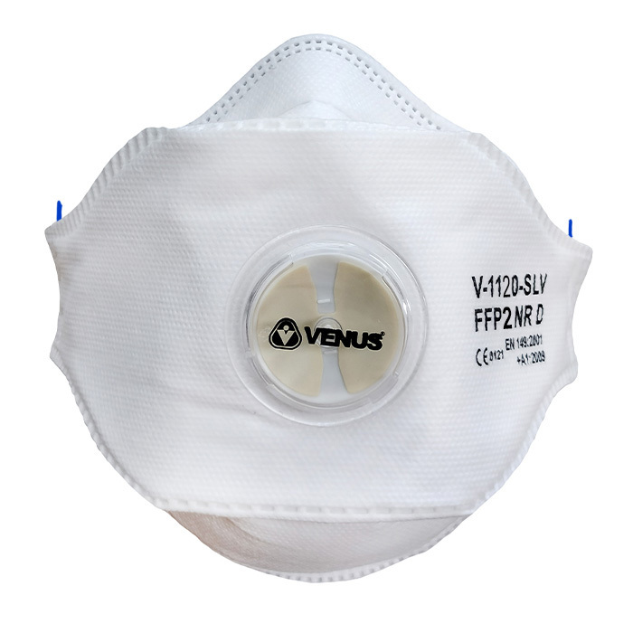 Venus V-1120 Slv Fold Flat Style Mask - Age Group: Suitable For All Ages