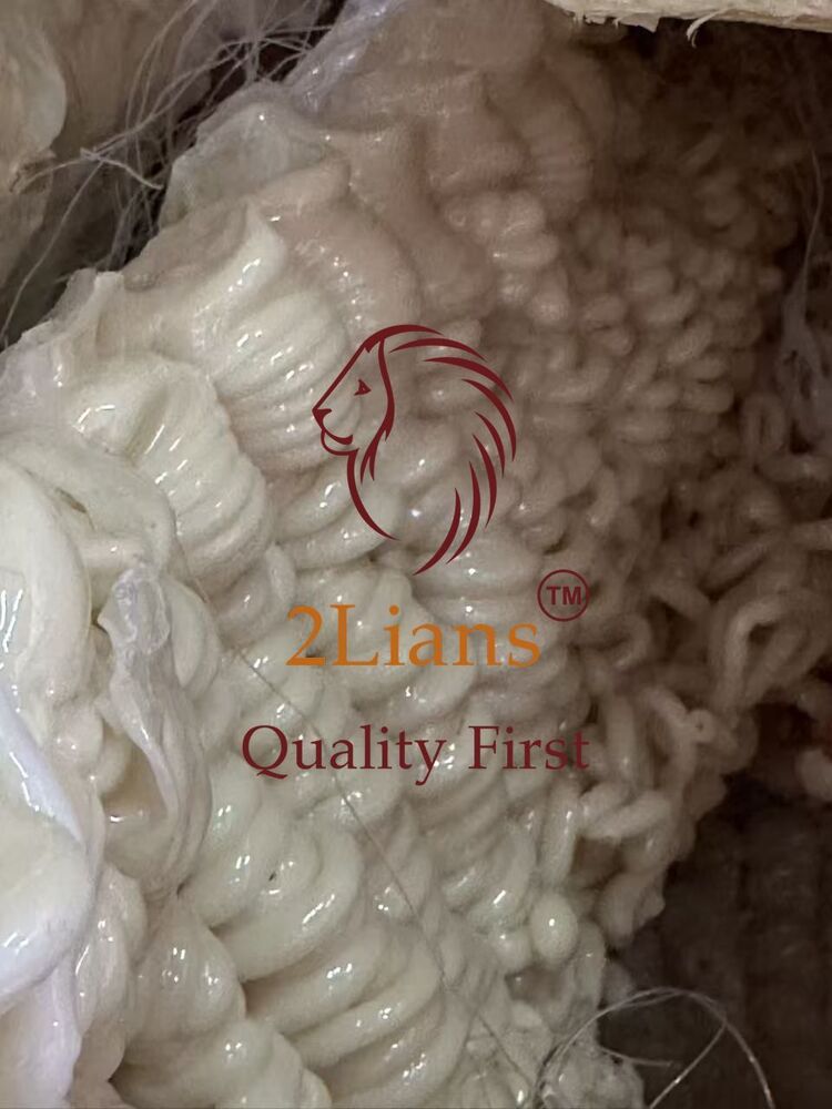 PET long-fiber lumps scrap