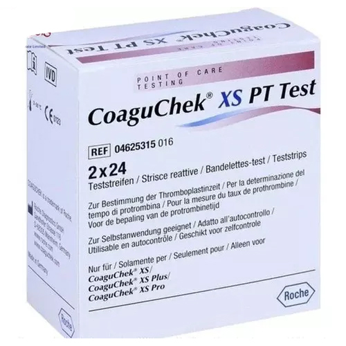 CoaguChek XS System Strips Roche