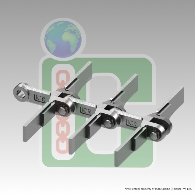 Drag Conveyor Chain - Material: Stainless Steel