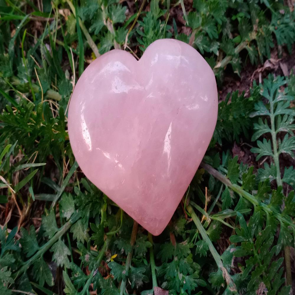 Rose Quartz Heart 