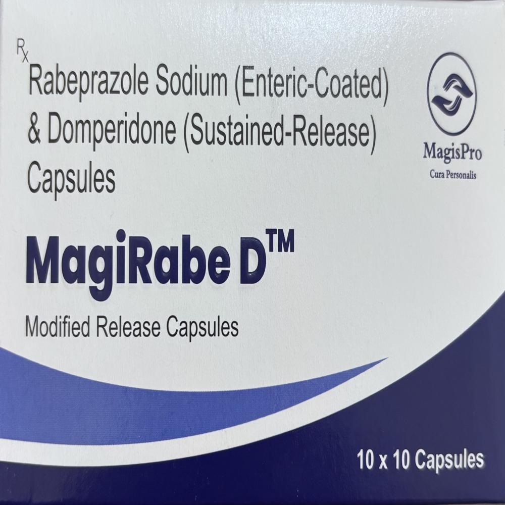 Rabeprazole Sodium (Enteric Coated) & Domperidone (Sustained Release)