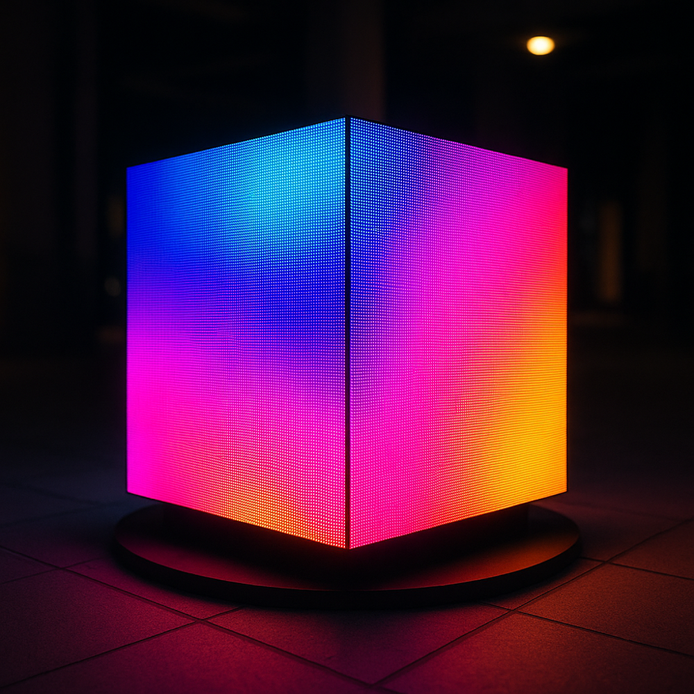 Cube LED Display Screen