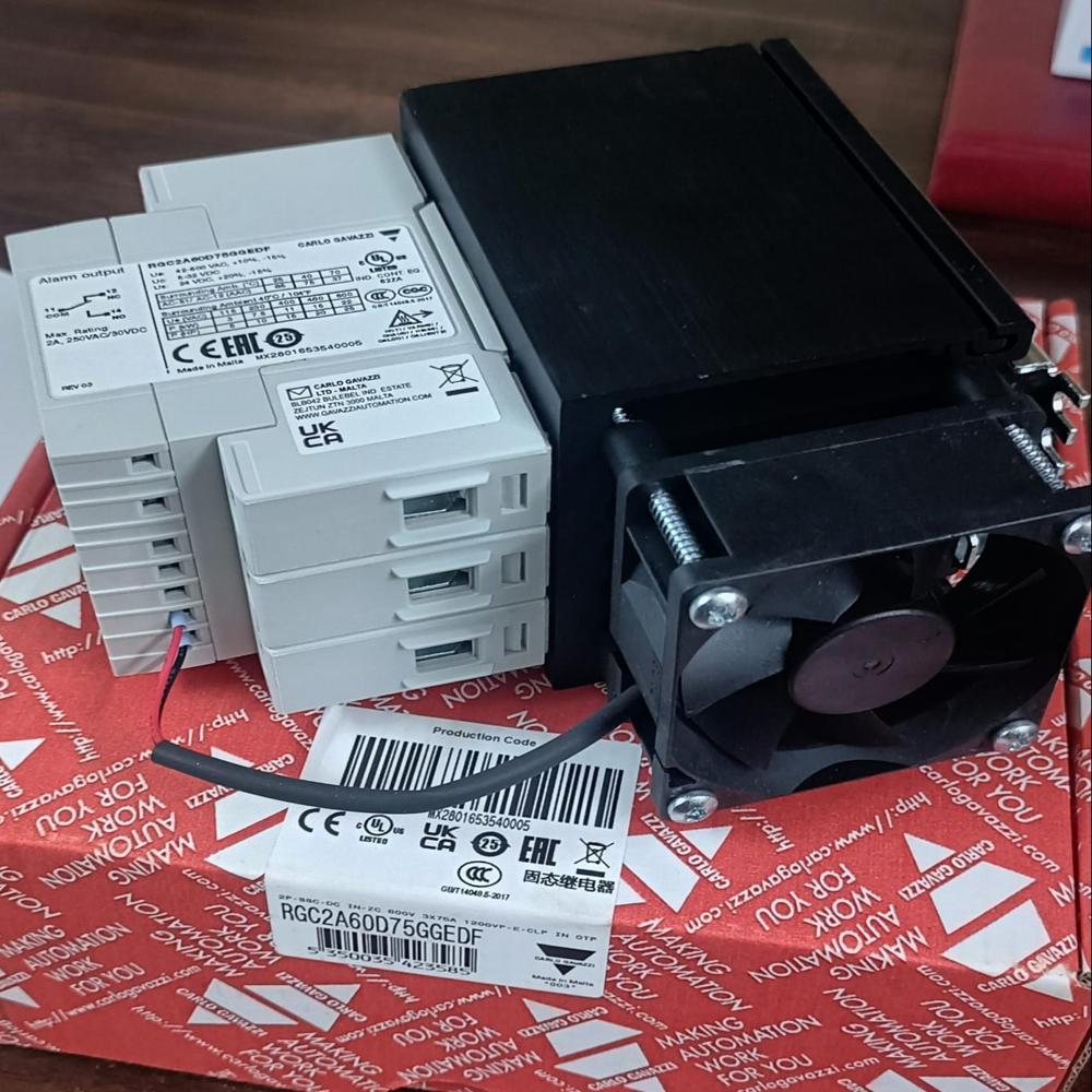 Rgc2a60d75ggedf Two Phase Solid State Relays - Rated Voltage: 20-275 Vac