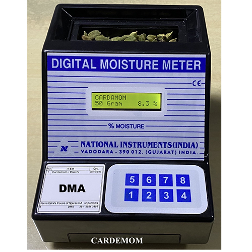 Cardemom Moisture Meter - Application: Industrial