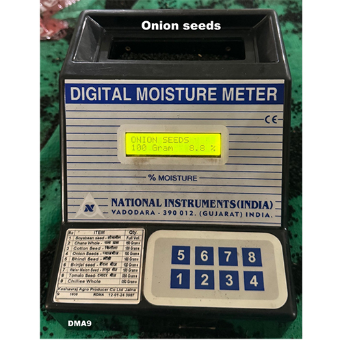 Onion Seeds Moisture Meter - Accuracy: 2 %