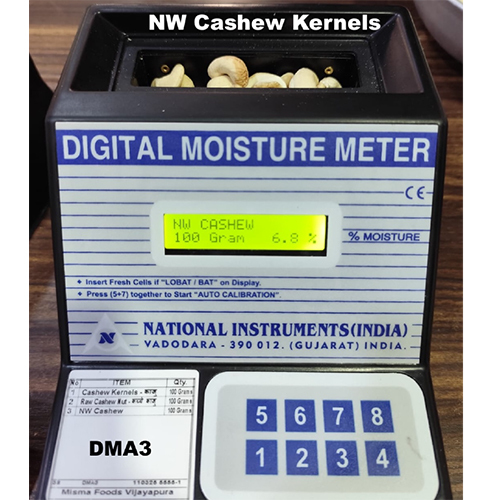 Nw Cashew Kernals Moisture Meter - Automation Grade: Automatic