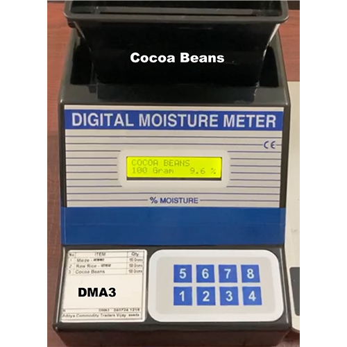 Cocoa Beans Moisture Meter - Application: Industrial