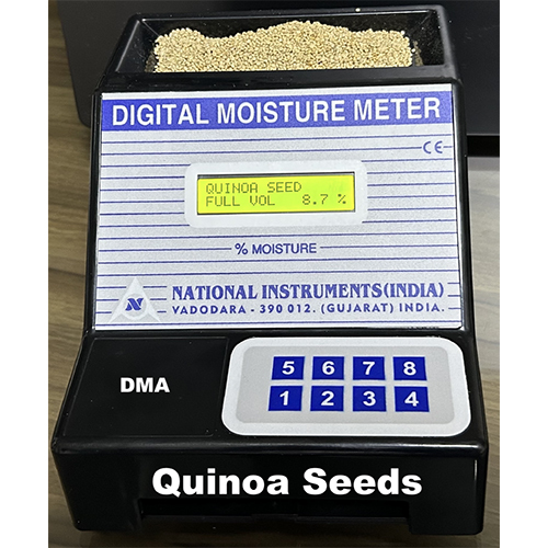 Quinoa Seeds Moisture Meter - Application: Industrial