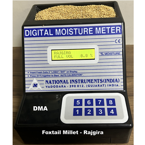 Rajgira Amarnath Foxtail Millets Moisture Meter - Automation Grade: Automatic