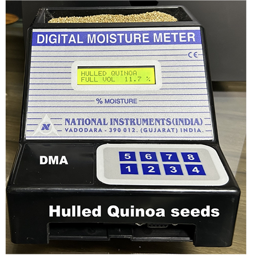 Hulled Quinao Seed Moisture Meter - Application: Industrial