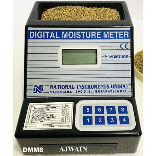 Ajwain Moisture Meter - Application: Industrial