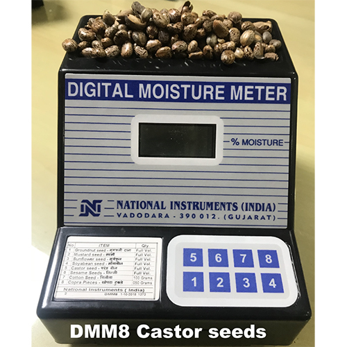 Castor Seeds Moisture Meter - Application: Industrial