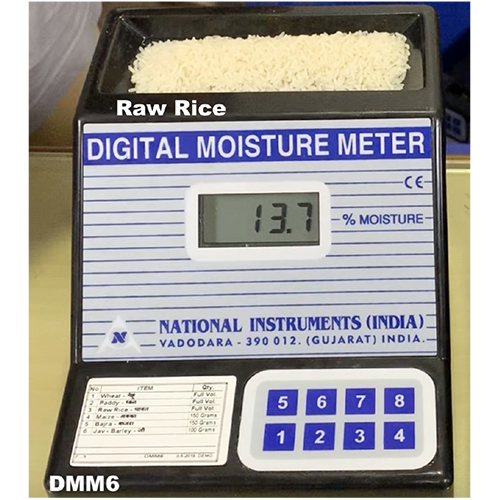 Raw Rice Moisture Meter