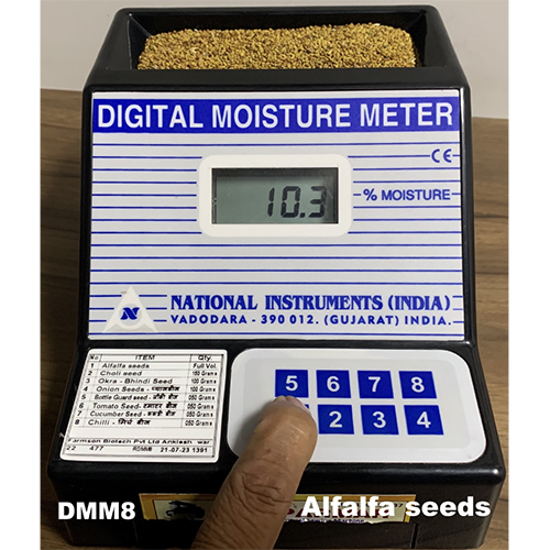 Alfalfa Seeds Moisture Meter - Application: Industrial