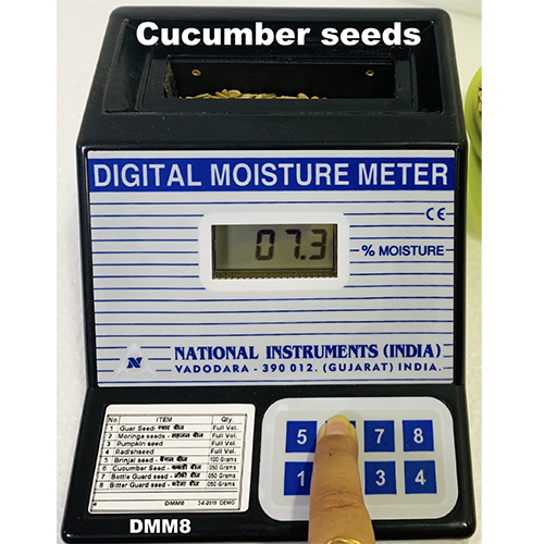 Cucumber Seeds Moisture Meter - Application: Industrial