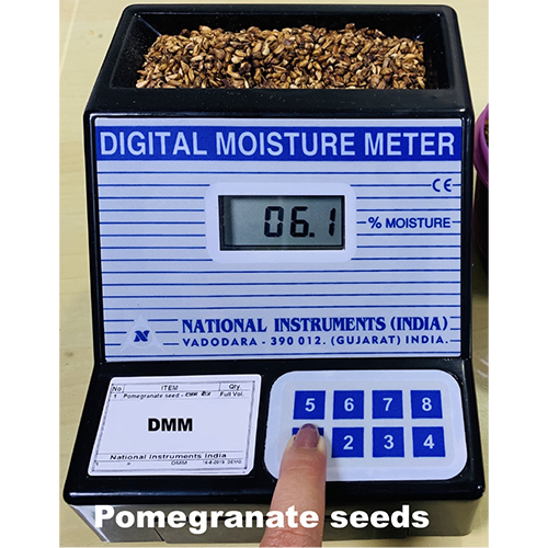 Pomegranate Seeds Moisture Meter - Application: Industrial