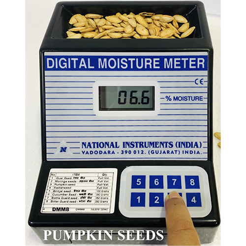 Pumpkin Seeds Moisture Meter - Application: Industrial