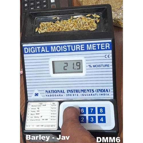 Barley Moisture Meter - Application: Industrial