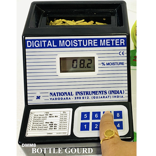 Bottle Gourd Seeds Moisture Meter - Automation Grade: Automatic