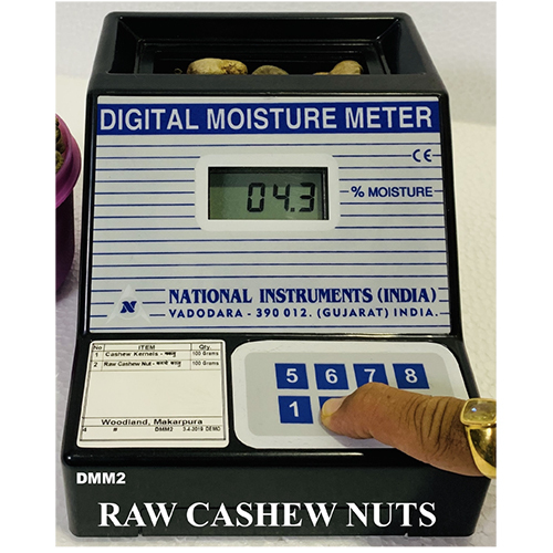 Raw Cashew Nuts Moisture Meter - Application: Industrial