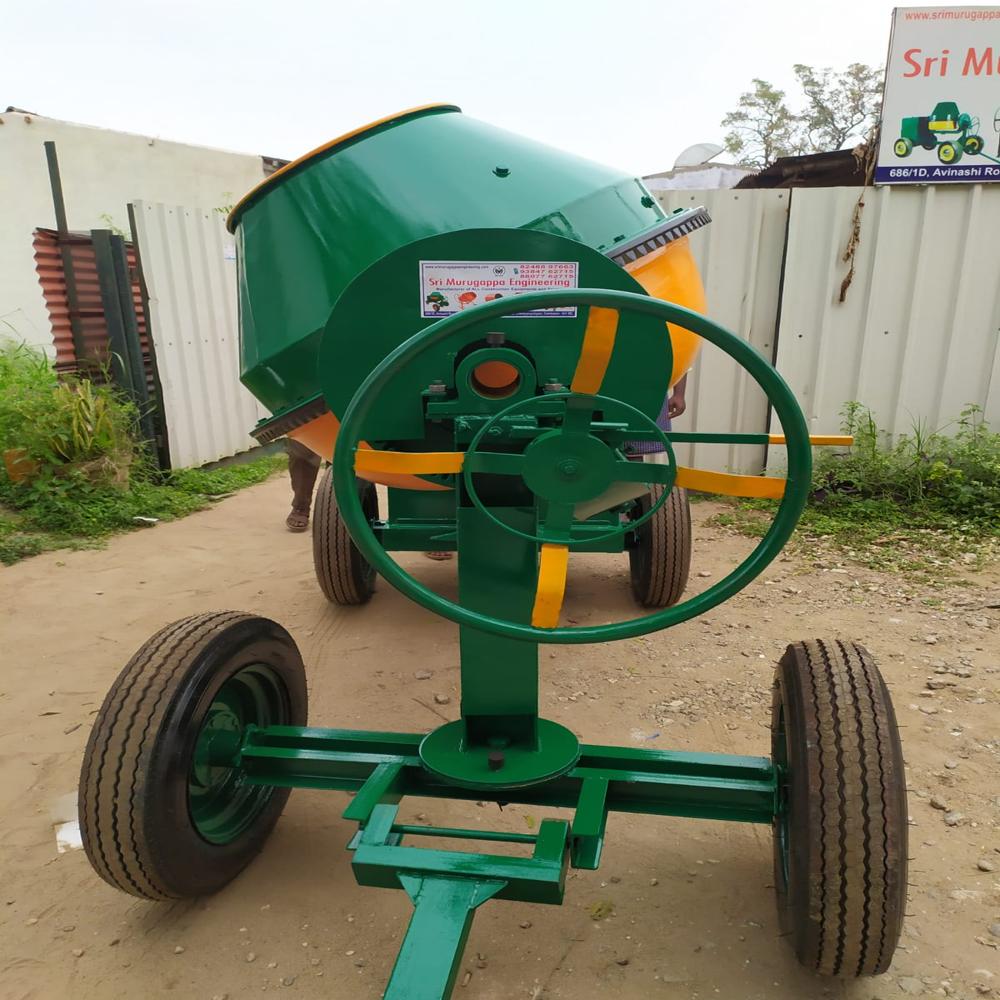 1 Bag Cement Concrete Mixer Machine - Capacity: 200 Liters (1 Bag) Per Batch Ltr