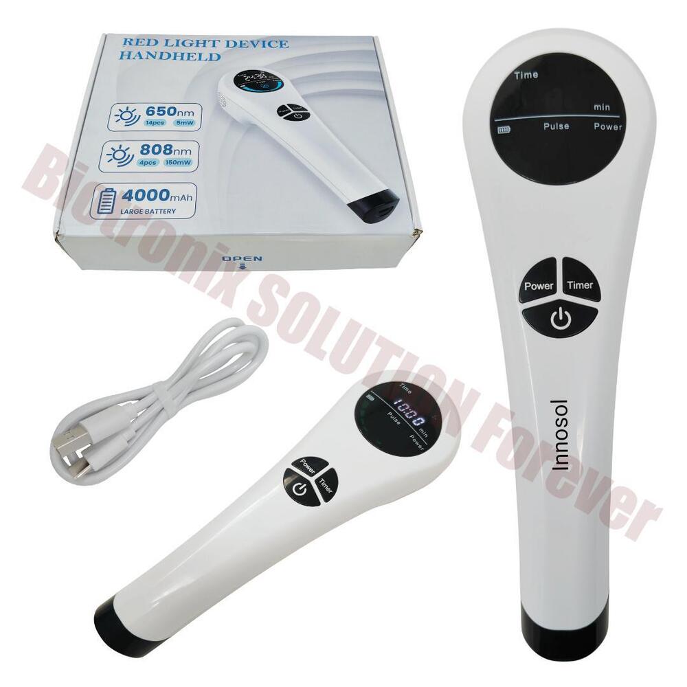 Dual-Diode Laser Therapy Equipment 808nm+650nm for Joint & Nerve Pain