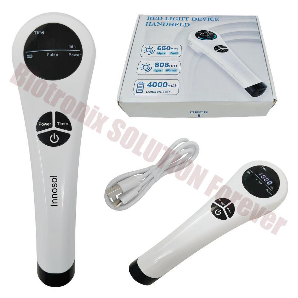 Dual-Diode Laser Therapy Equipment 808nm+650nm for Joint & Nerve Pain
