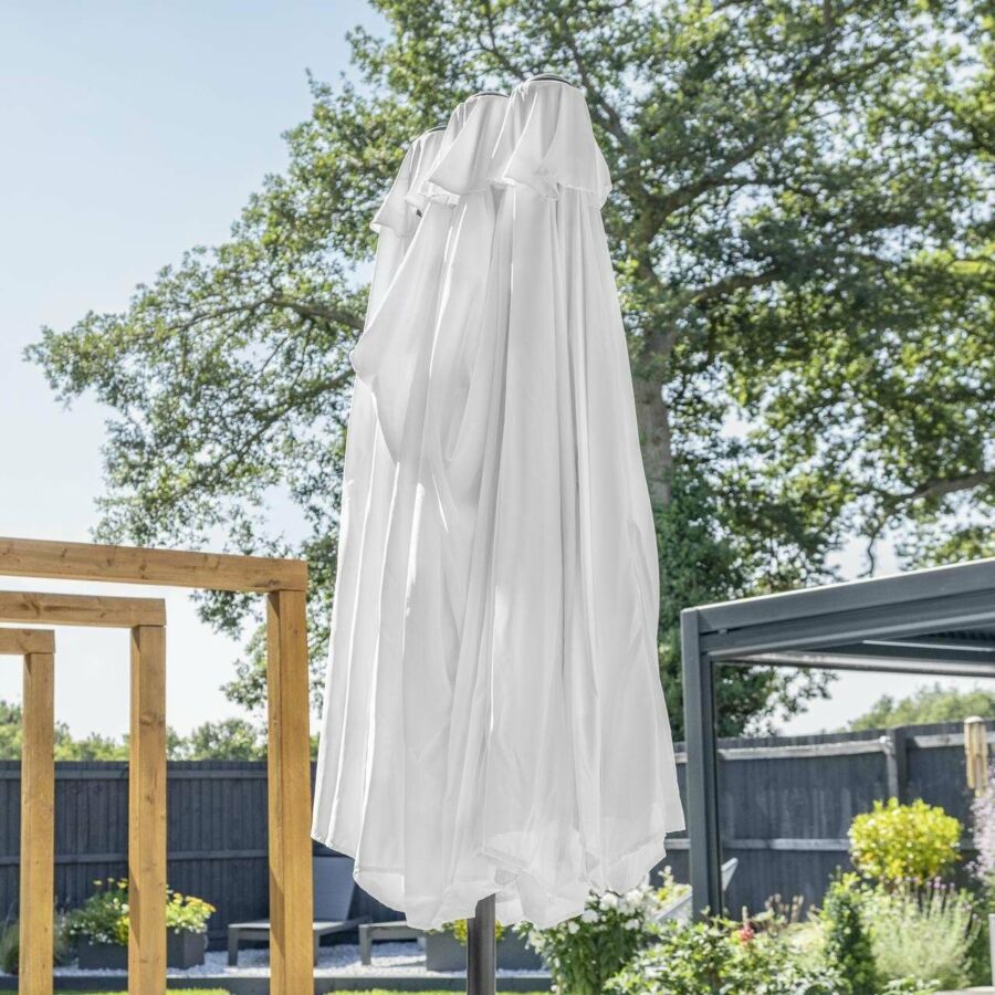 15 Feet Double Side Garden Umbrella