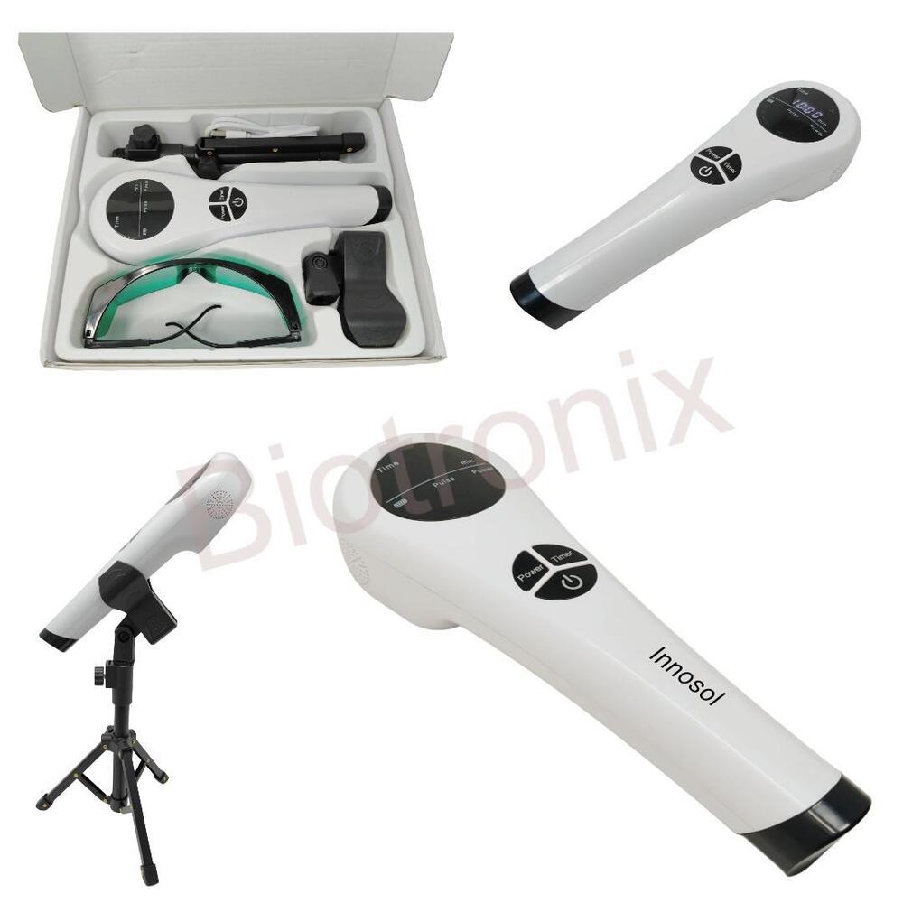 Laser Therapy Device with Adjustable Holding Stand & Cooling System