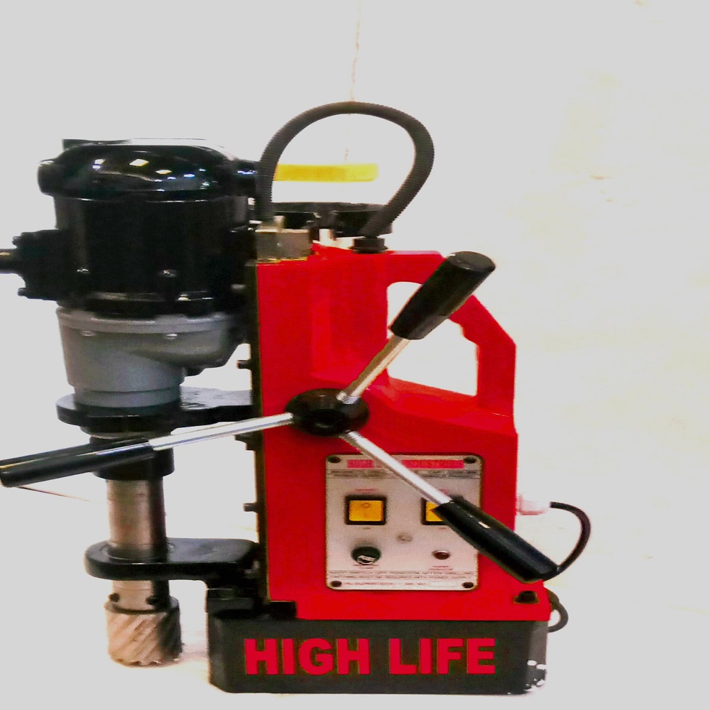 Magnetic Broach Cutter Machine - 50mm-high Life - Color: Red-black
