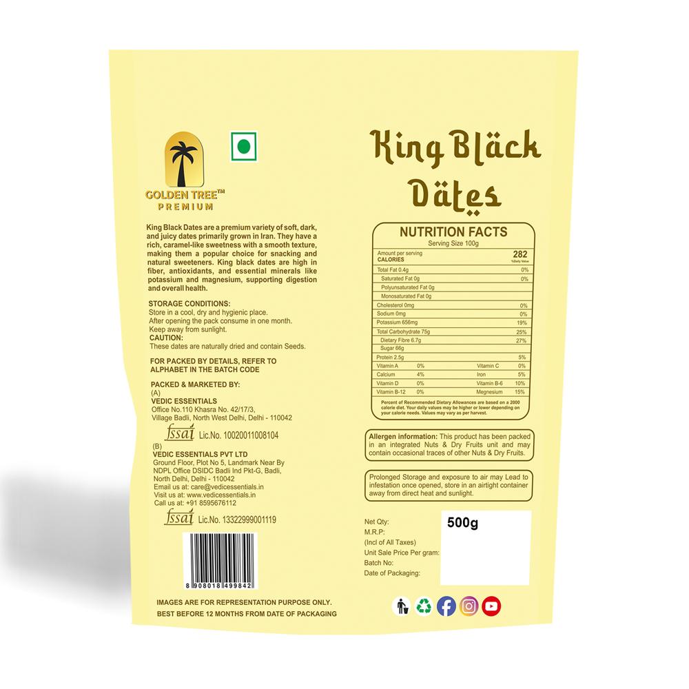 King Black (Mazafati Dates) - Grade: Food