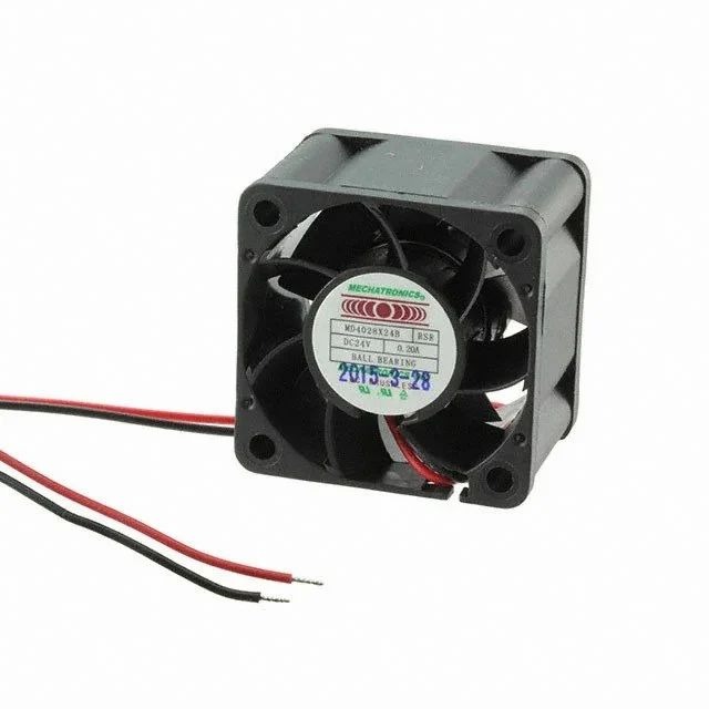 Mechatronics MD4028M24B RSR 24V DC 0.09A 4Cm 4028mm Inverter Axial Cooling Fan- 2 Wires