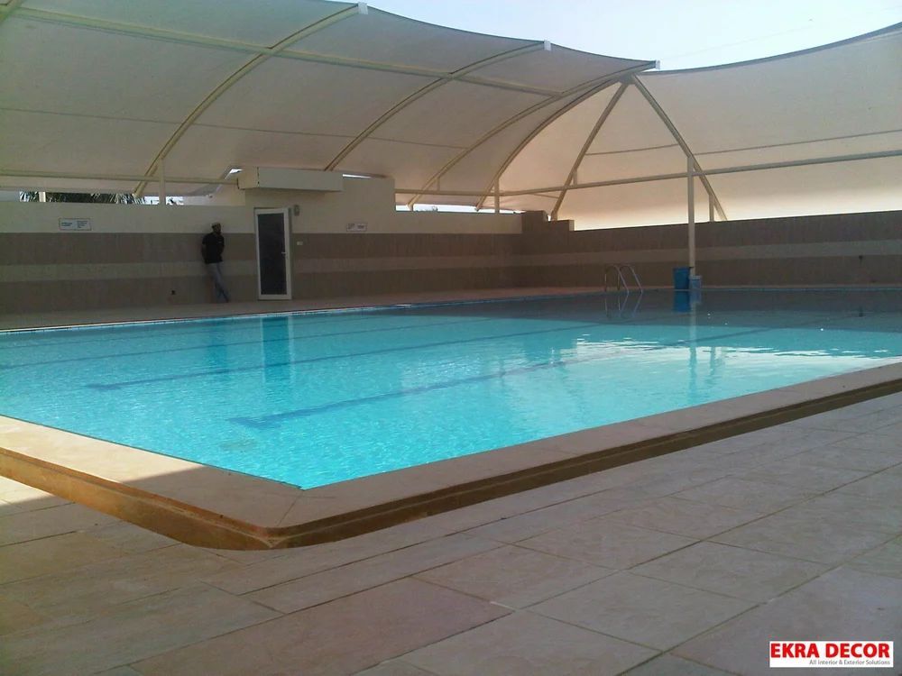 Swimming Pool Tensile Membrane Structure