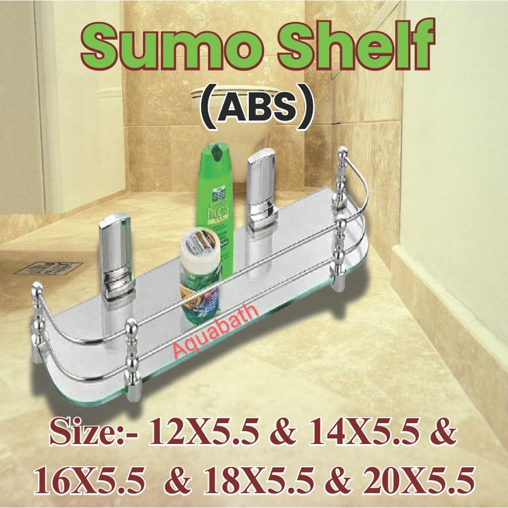 Toughened Glass Corner Shelf