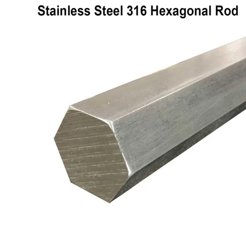Stainless Steel 316 Hexagonal Rod - Grade: Various Grades Available
