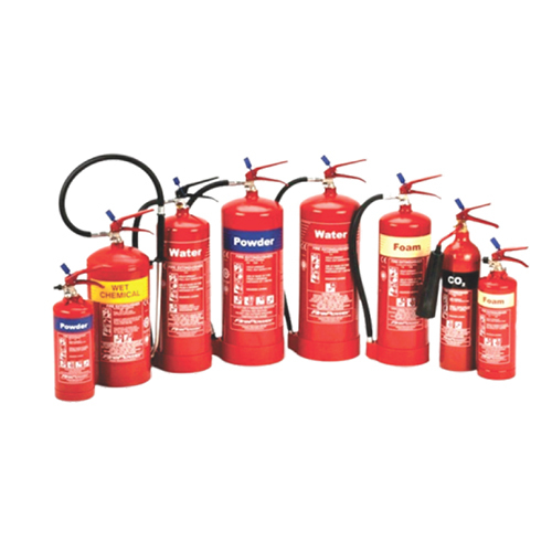 Dry Chemical Portable Extinguishers - Color: Red