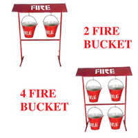 2by4 Fire Bucket With Stand