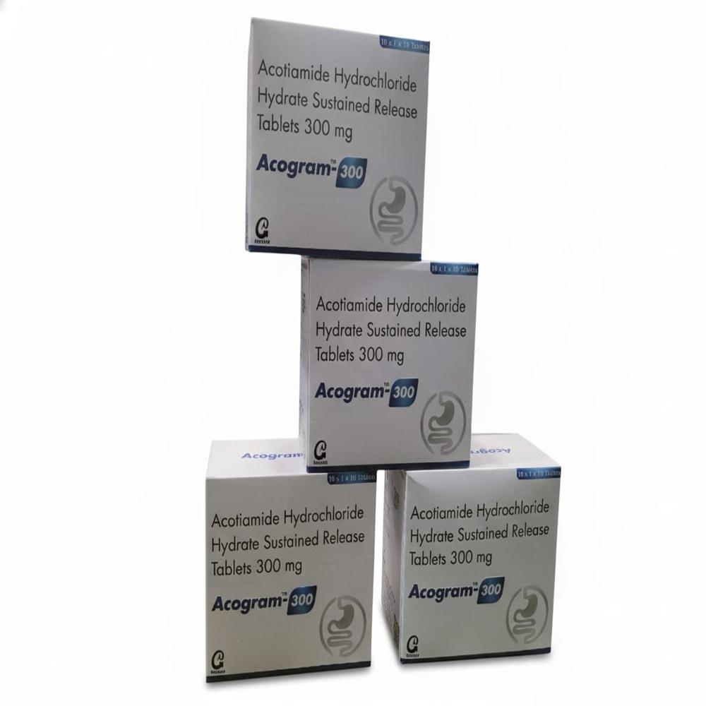 Acogram-300 Tablets - Storage Instructions: Store In Cool And Dry Place