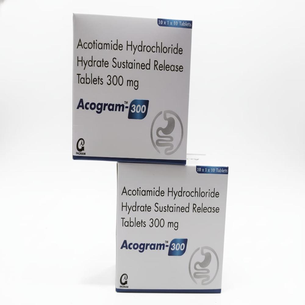 Acogram-300 Tablets - Storage Instructions: Store In Cool And Dry Place