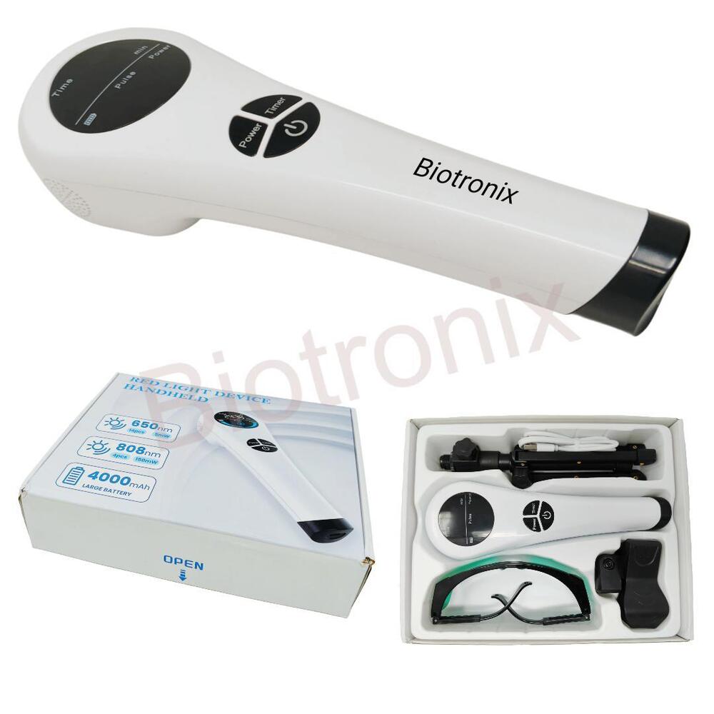 Laser Pain Relief Device with Cooling Fan & 30-Min Adjustable Timer