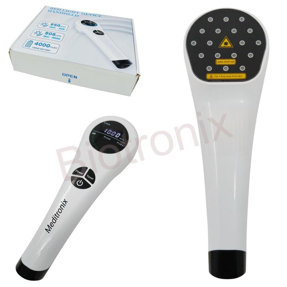 Laser Pain Relief Device with Cooling Fan & 30-Min Adjustable Timer