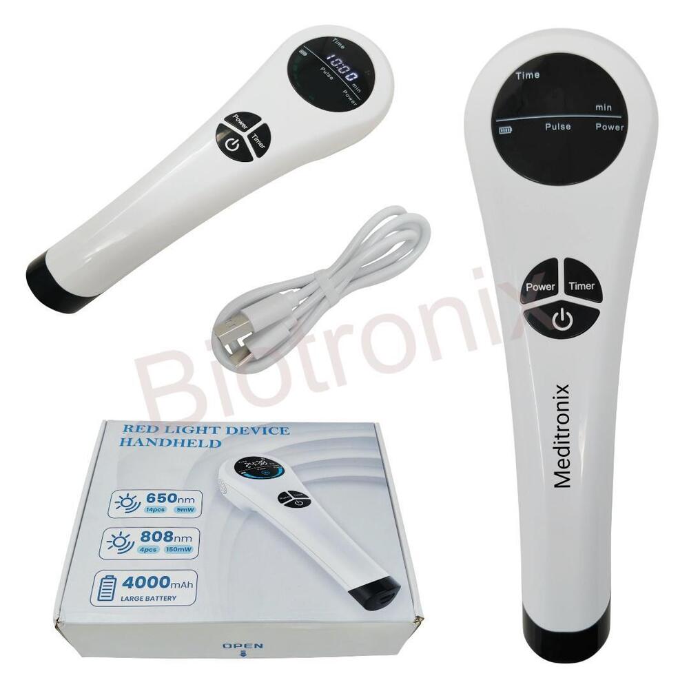 Laser Pain Relief Device with Cooling Fan & 30-Min Adjustable Timer